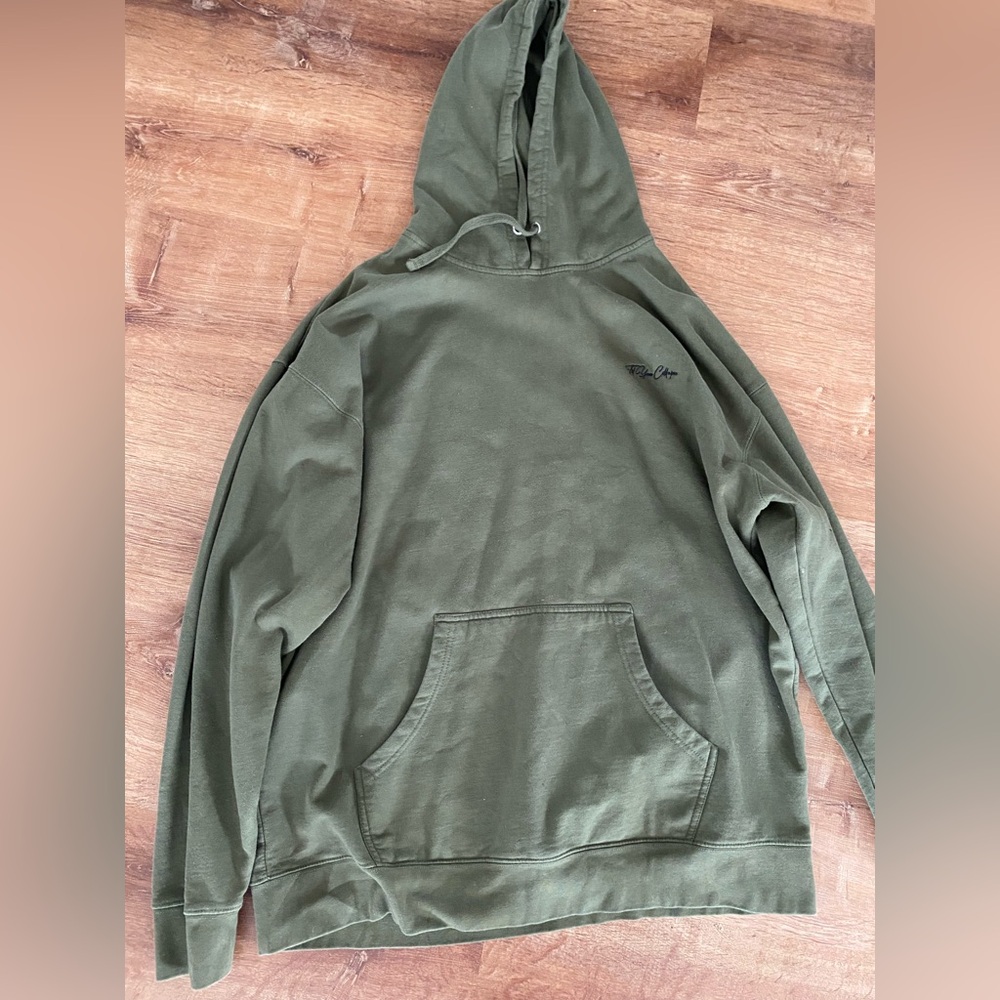 Til You Collapse Forest Green Hoodie